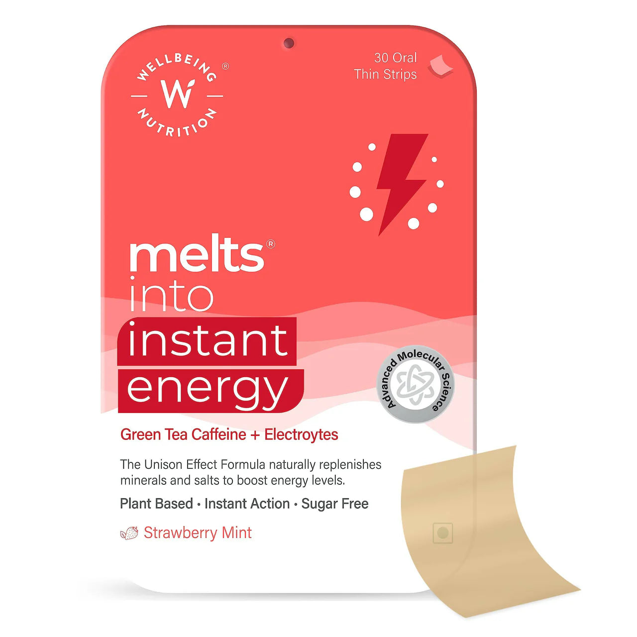 Wellbeing Nutrition Melts Restful Sleep & Instant Energy Oral Strips Combo