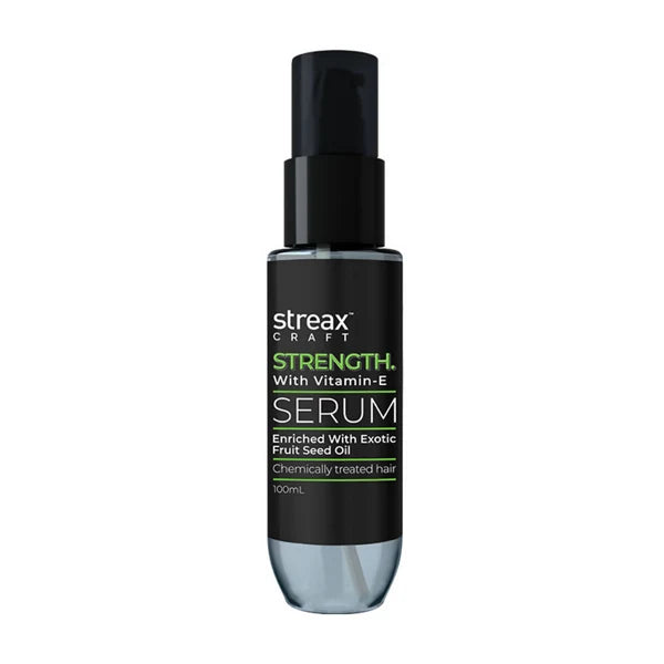 Streax Craft Strength Hair Serum For Chemically Treated Hair Strength With Vitamin-E - 100 ml