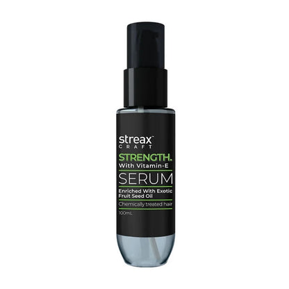 Streax Craft Strength Hair Serum For Chemically Treated Hair Strength With Vitamin-E - 100 ml