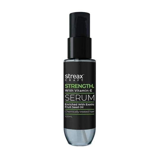 Streax Craft Strength Hair Serum For Chemically Treated Hair Strength With Vitamin-E - 100 ml