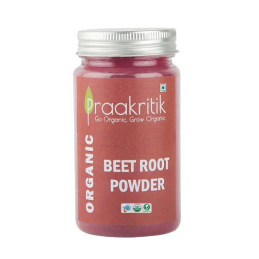 Praakritik Organic Beet Root Powder - 100 gm