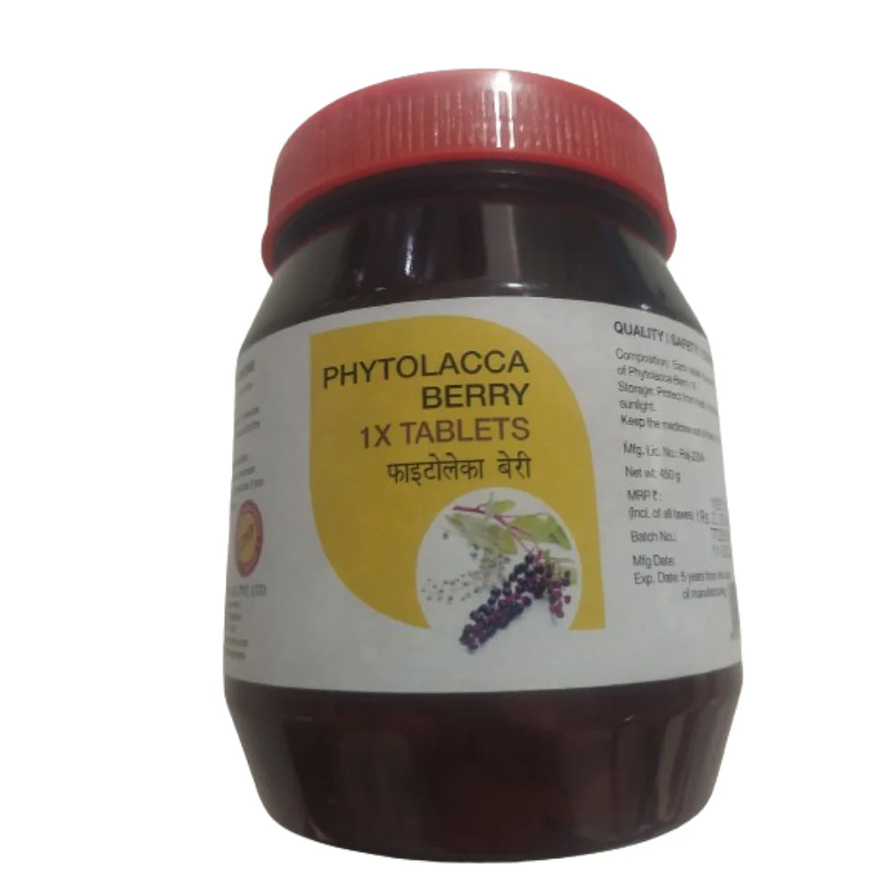 Bjain Homeopathy Phytolacca Berry Tablets -1X