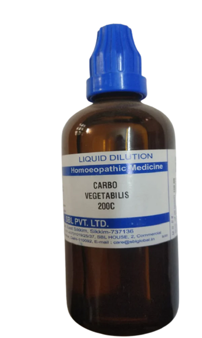 SBL Homeopathy Carbo Vegetabilis Dilution -6 CH