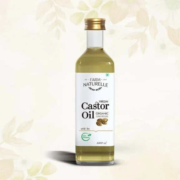 Farm Naturelle Pressed Castor Oil – Natural Care for Glowing Skin & Healthy Hair