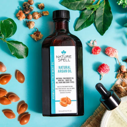 Nature Spell Argan Oil For Hair & Skin - 150 ml