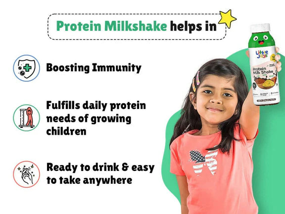 Little Joys Protein Milkshake - 170 ml - Pack of 6