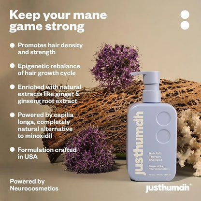 JustHuman Anti Hairfall shampoo - 250 ml