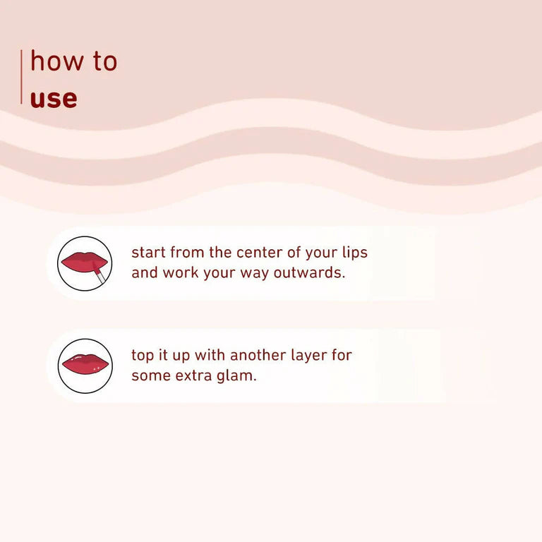 Plum Soft Swirl Lip Gloss 3 Shades In 1 & 123 Watermelon Coulis - 2 ml