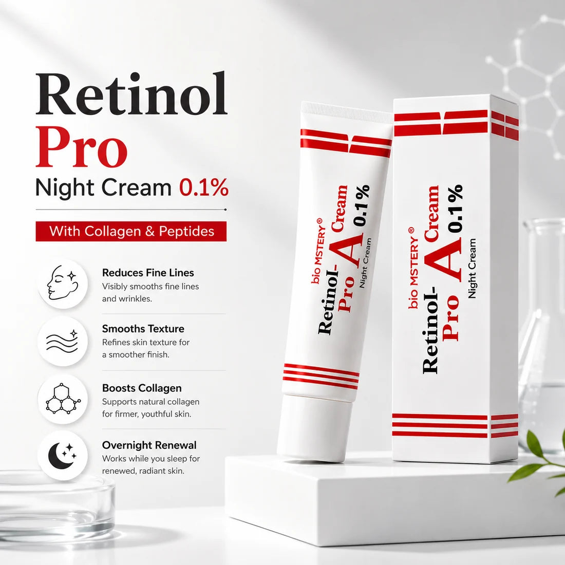 Retinol Pro Night Cream 0.1%