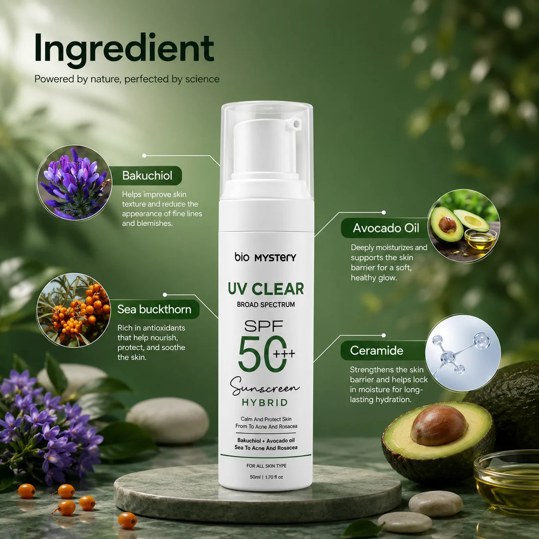 Clear Face Sunscreen Lotion SPF 50+++