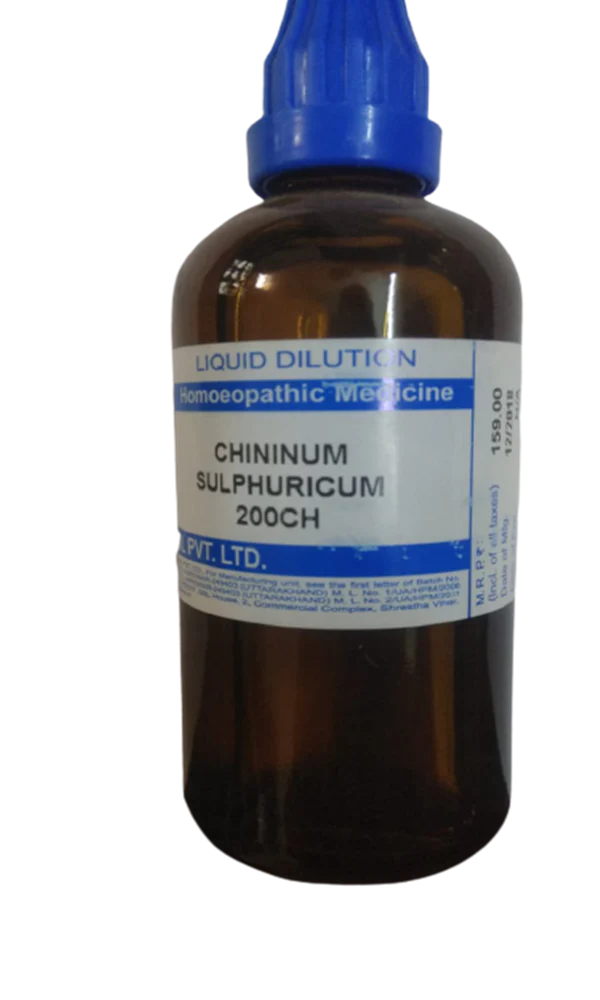 SBL Homeopathy Chininum Sulphuricum Dilution -30 CH