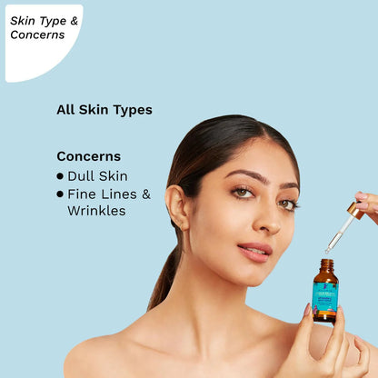 Pilgrim Korean Vitamin C Night Serum for glowing skin with Hyaluronic acid & White Lotus -30 ml