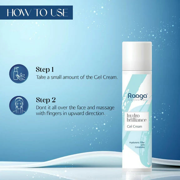 Raaga Professional Hydro Brilliance Gel Cream - 55 ml