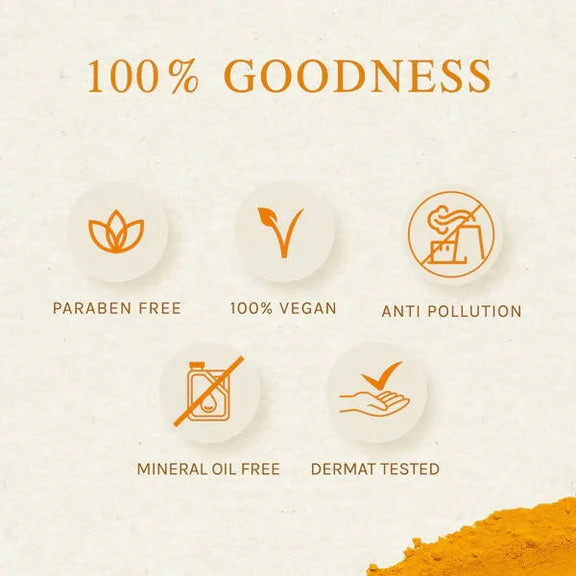 Lotus Herbals Radiance Boost Ubtan Face Scrub - 100 gm