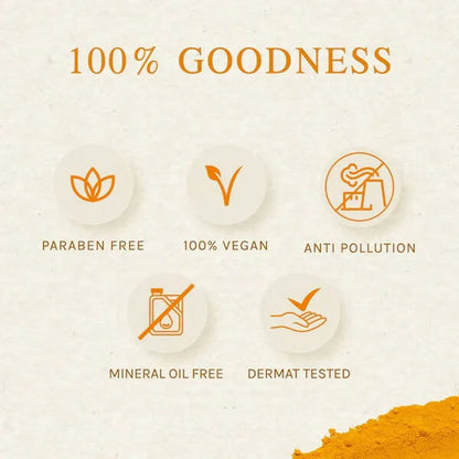 Lotus Herbals Radiance Boost Ubtan Face Scrub - 100 gm