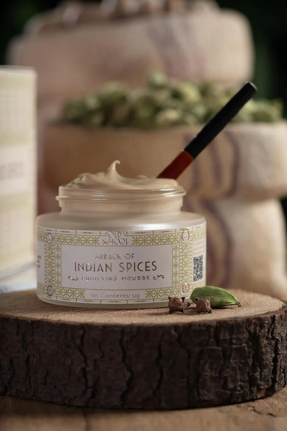 Old School Rituals Arrack of Indian Spices Purifying Mousse Natural Face Moisturizer - 50 gm