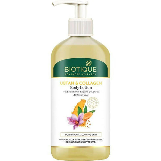 Biotique Advanced Ayurveda Ubtan & Collagen Body Lotion