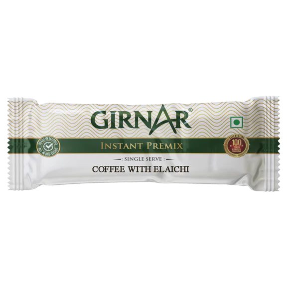 Girnar Instant Premix Coffee With Elaichi - 10 Sachets