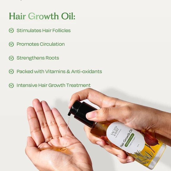 Sacred Grove Hair Growth Kit for Men - combo