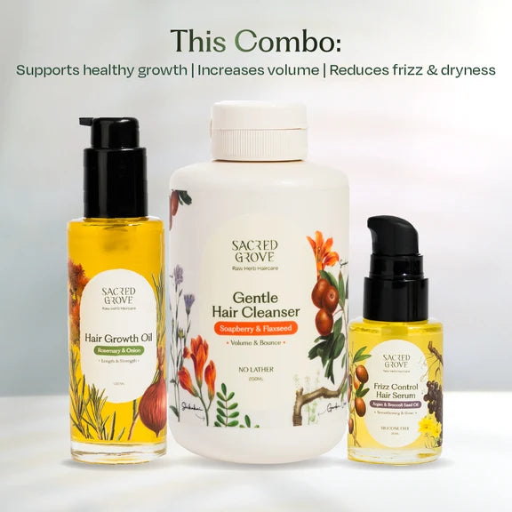 Sacred Grove Hair Growth Kit for Men - combo