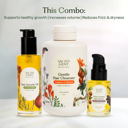 Sacred Grove Hair Growth Kit for Men - combo