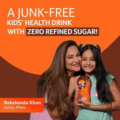 NuNectar Super Vita Health Drink for Kids - Swiss Chocolate Flavor - 500 gm