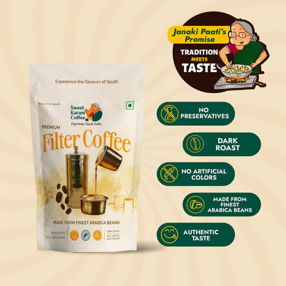 Sweet Karam Coffee Premium Filter Coffee Powder
