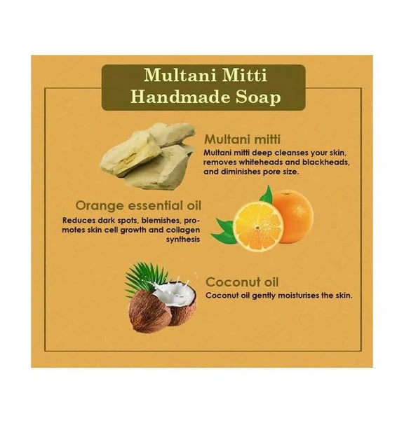 Ancient Living Multani Mitti Handmade Soap - 100 gm