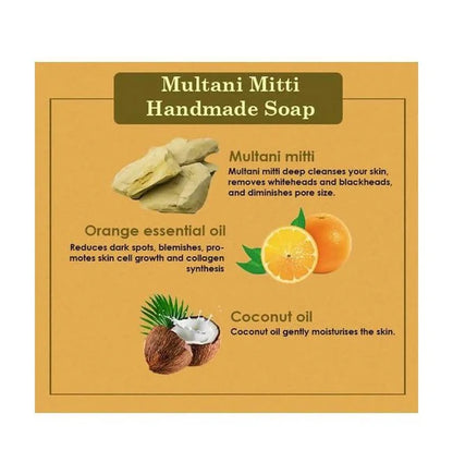 Ancient Living Multani Mitti Handmade Soap - 100 gm