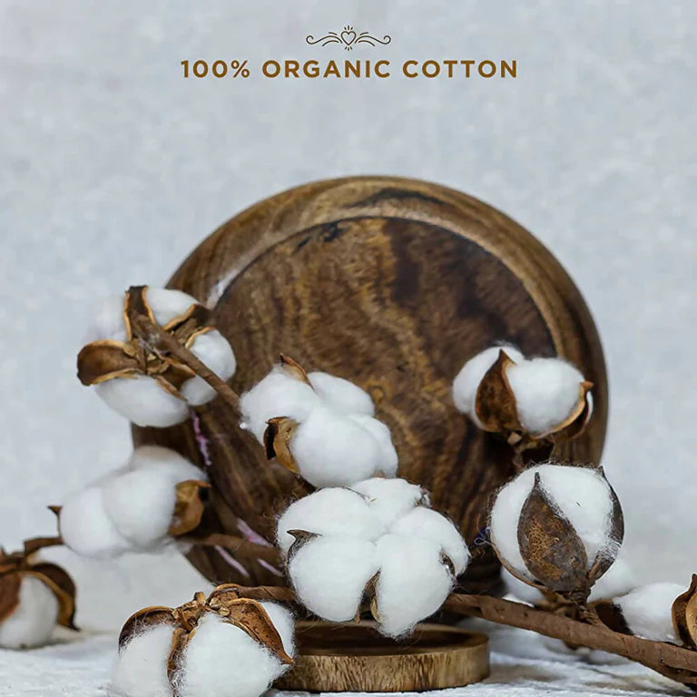 Pee Safe Organic Cotton Biodegradable Sanitary Pads-Quarterly Pack - 32 pads