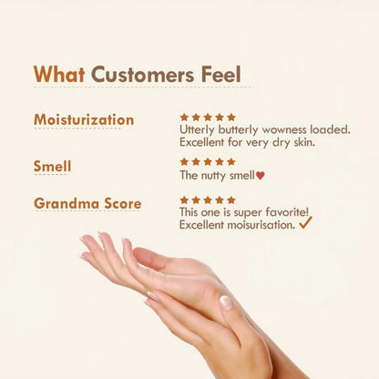 Nat Habit 4 Butter Mush Hand Malai Hand Cream - 30 ml