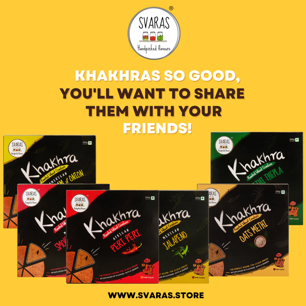 Svaras Oats Methi Khakhra