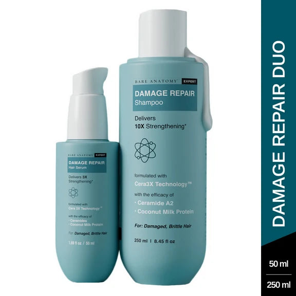 Bare Anatomy Expert Damage Repair Serum & Shampoo Duo - combo