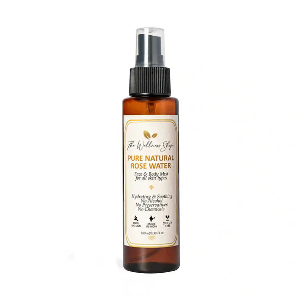 The Wellness Shop Pure Natural Rose Water - 100 ml