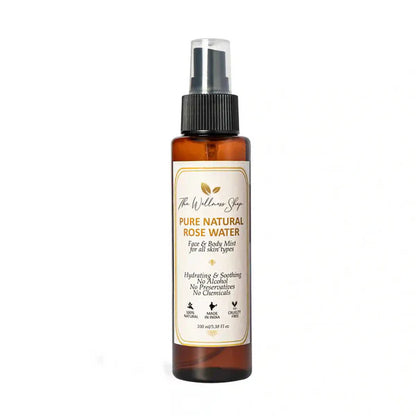 The Wellness Shop Pure Natural Rose Water - 100 ml