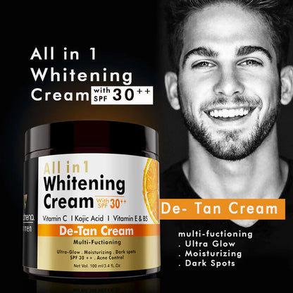 Volamena Men’s All in 1 Whitening Cream with SPF 30 ++ - 100 ml