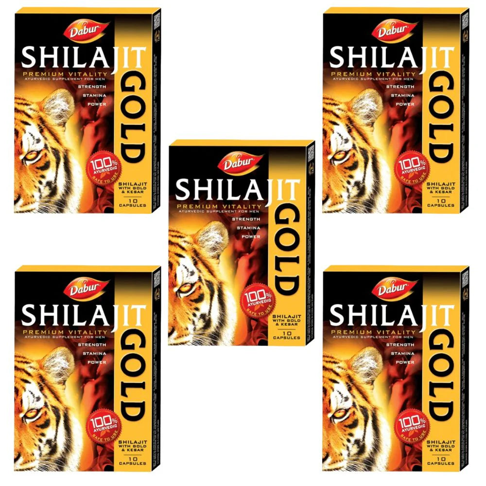 Dabur SJ Gold - 10 caps - Pack of 1