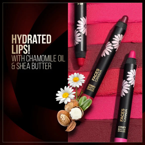 Faces Canada Comfy Matte Crayon - Regram 02 - 2.8 gm