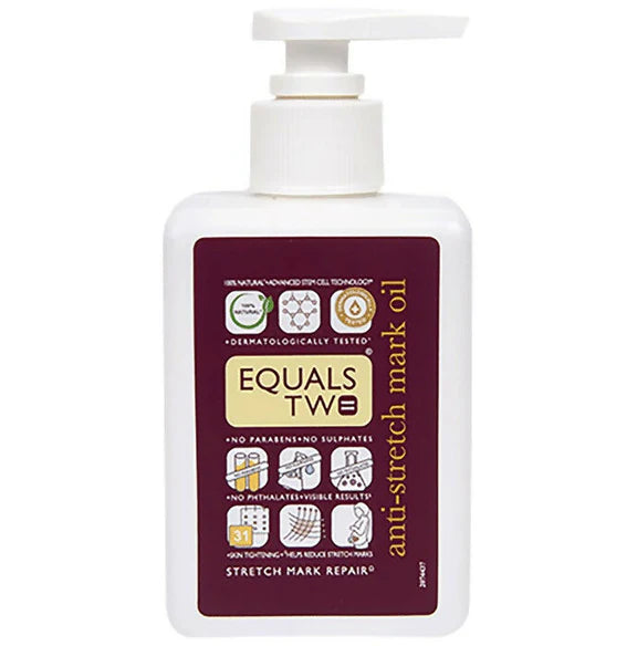 Equals Two Anti-Stretch Mark Oil - 200 ml