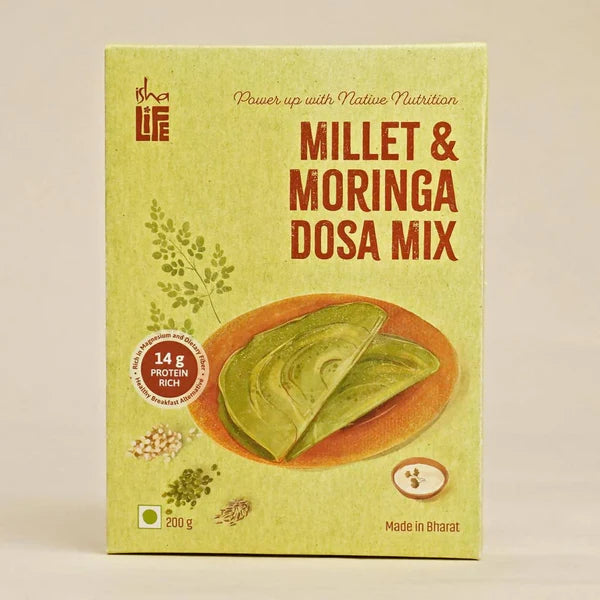 Isha Life Millet and Moringa Dosa Mix - 200 gm