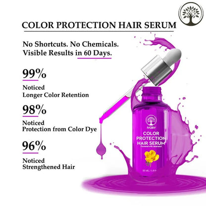 Ivory Natural Color Protection Hair Serum Restore Color Intensity - 55 ml