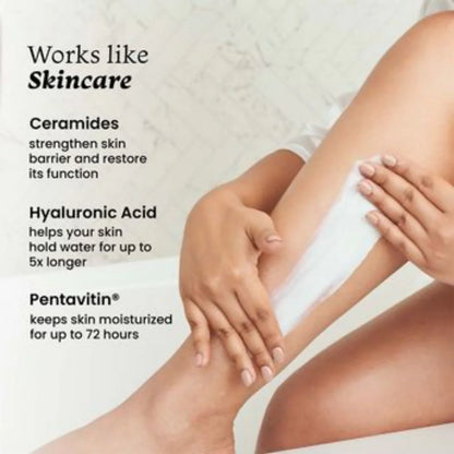 Foxtale Hydrating Body Lotion 72 HR Hydration Lightweight Serum-In-Lotion With Hyaluronic Acid & Ceramides - 200 ml
