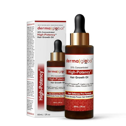Derma Global High Potency Hair Growth Oil - 60 ml