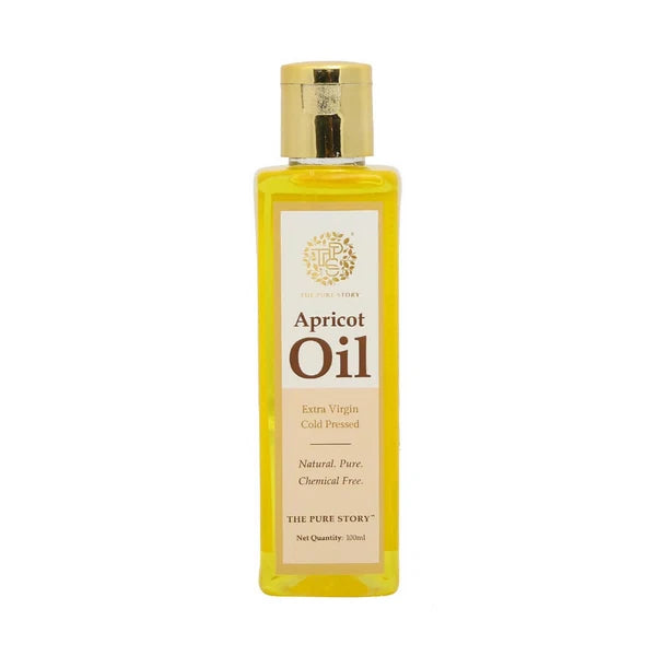 The Pure Story Natural Cold Pressed Apricot Hair Oil - 100 ml