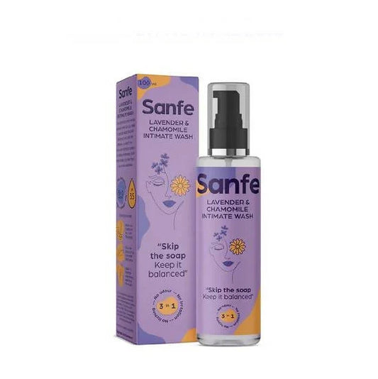 Sanfe Lavender & Chamomile 3 In 1 Intimate Wash - 100 ml