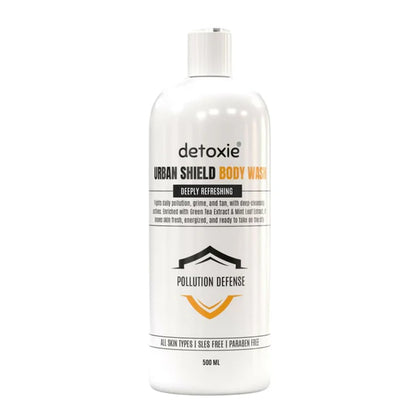 Detoxie Body Wash Lotion & Scrub Combo - Urban Shiled - combo