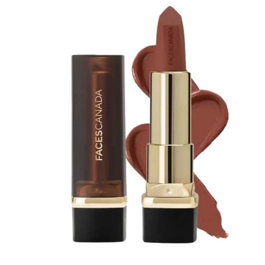 Faces Canada Comfy Matte Creme Lipstick - Back To Basics 14 - 4.2 gm