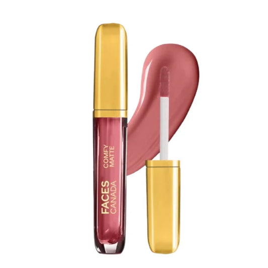 Faces Canada Comfy Matte Liquid Lipstick - Roses For You 26 - 3.8 ml