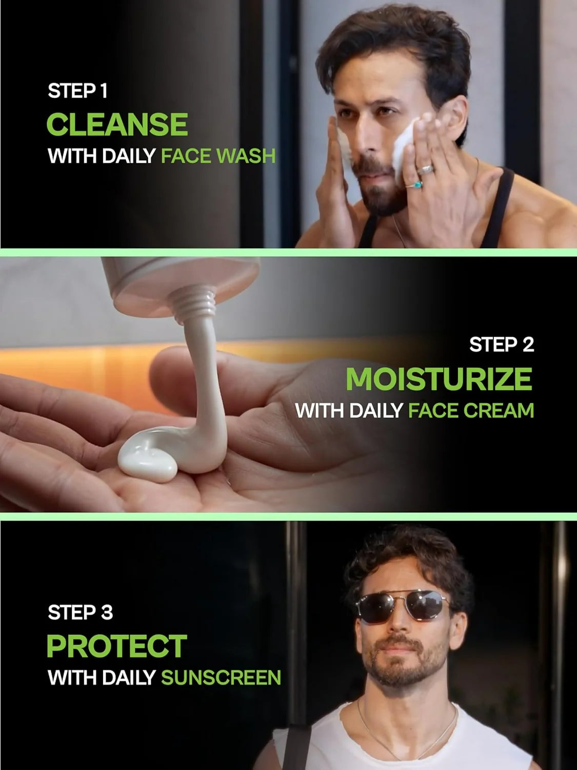 Prowl By Tiger Shroff Unique Skincare Gift Kit - combo