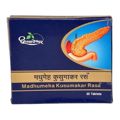 Dhootapapeshwar Madhumeha Kusumakar Rasa -30 tabs